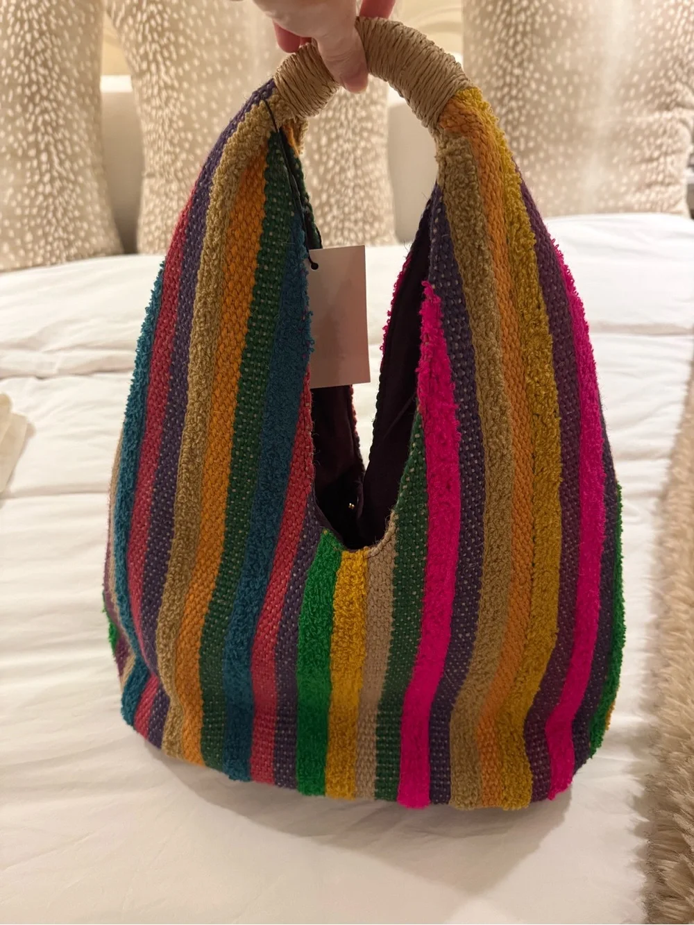 NWT Zara Jute Bag
